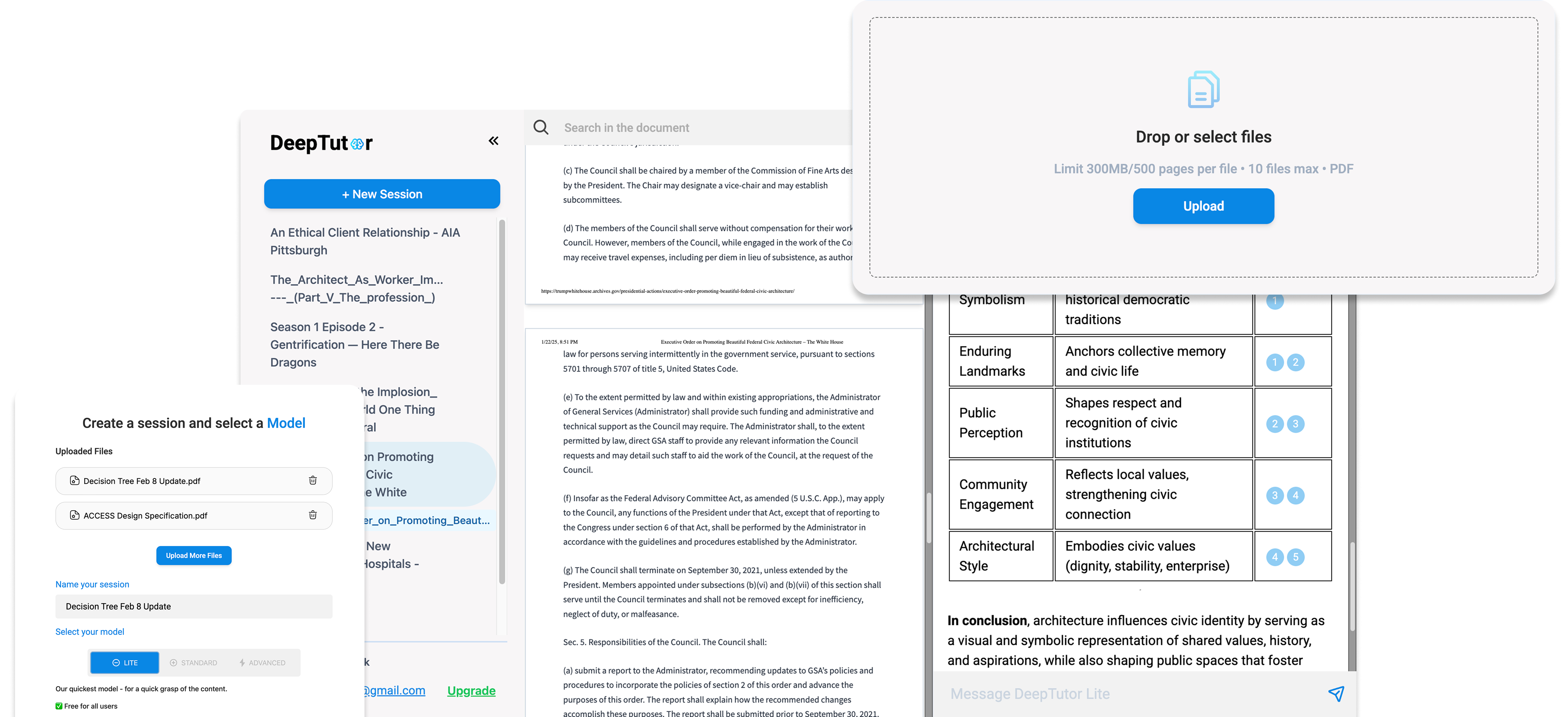 DeepTutor Browser Interface